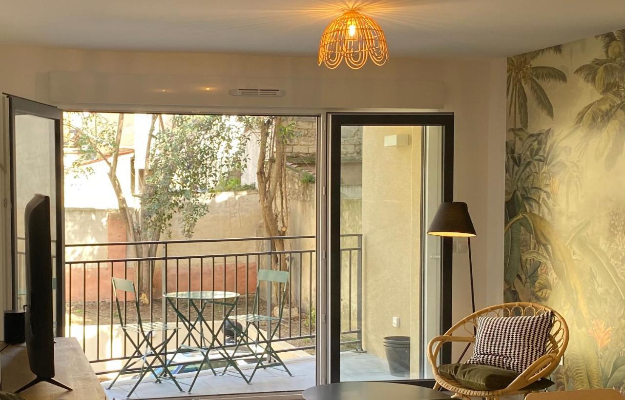 Nouveau - Jungle Montpeul - Clim - Wifi Fibre - Netflix - 5' Du Centre Et Gare - Parking - Loggia - 15' Des Plages مونبيلييه المظهر الخارجي الصورة