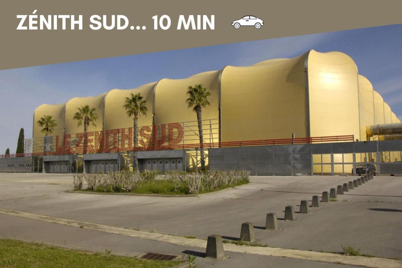 Nouveau - Jungle Montpeul - Clim - Wifi Fibre - Netflix - 5' Du Centre Et Gare - Parking - Loggia - 15' Des Plages مونبيلييه المظهر الخارجي الصورة